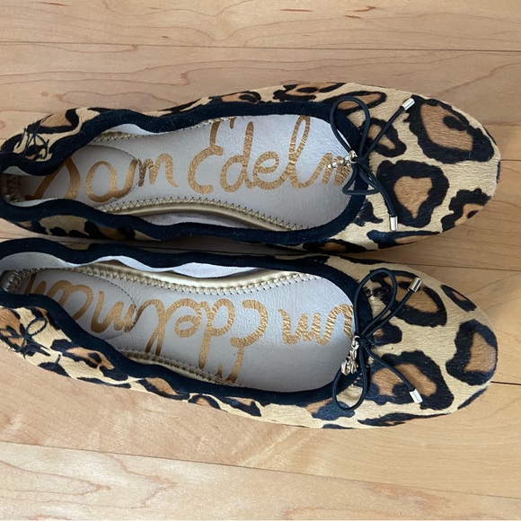 Sam Edelman Leopard Print Ballet Flats - Picture 3 of 4